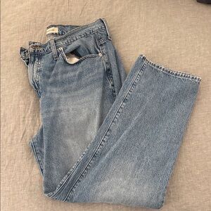 Madewell Light Blue Straight Jeans